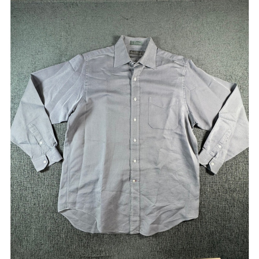 Daniel Cremieux Signature Collection Richard Shirt Mens 16 34 Classic Fit Grey